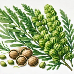 Orientalische Arborvitae Saatgut (Bai Zi Ren)