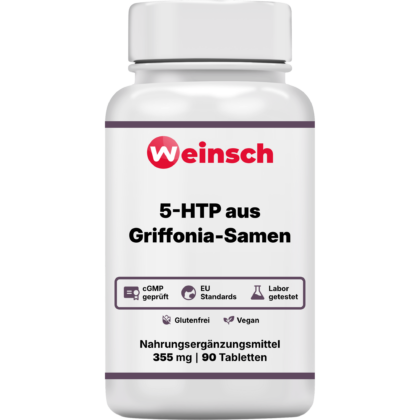 5 htp aus griffonia samen verpackung flasche WHEDE.png