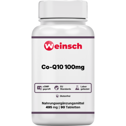 Co q10 100mg verpackung flasche WHEDE.png