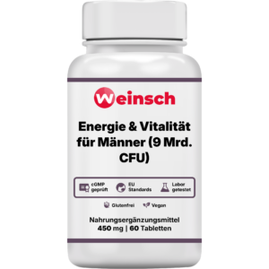 Energie & Vitalität für Männer (9 Mrd. CFU)