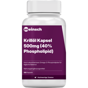 Krillöl Kapsel 500mg (40% Phospholipid)