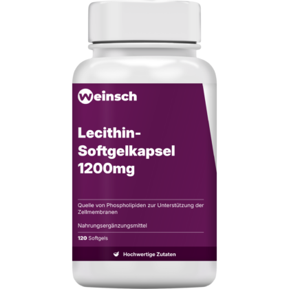 Lecithin softgelkapsel 1200mg verpackung flasche.png