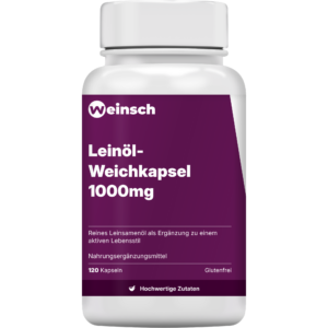 Leinöl-Weichkapsel 1000mg
