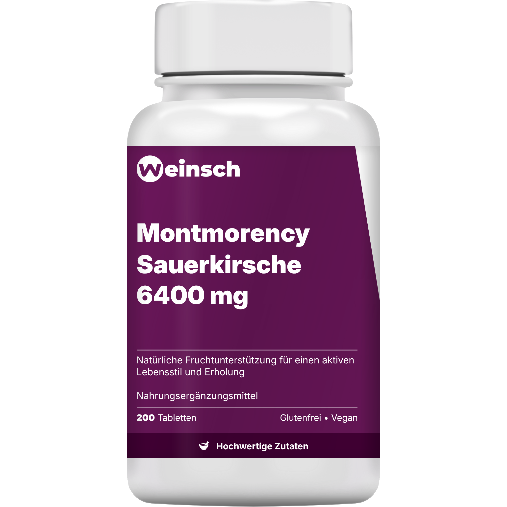 Montmorency sauerkirsche 6400 mg verpackung flasche.png