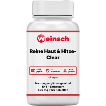 Reine haut hitze clear verpackung flasche.png