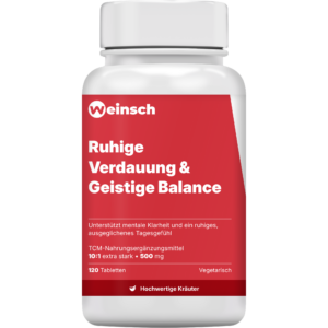 Ruhige Verdauung & Geistige Balance