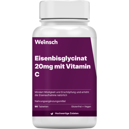 Eisenbisglycinat 20mg mit vitamin c verpackung flasche.png