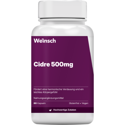 Cidre 500mg verpackung flasche.png