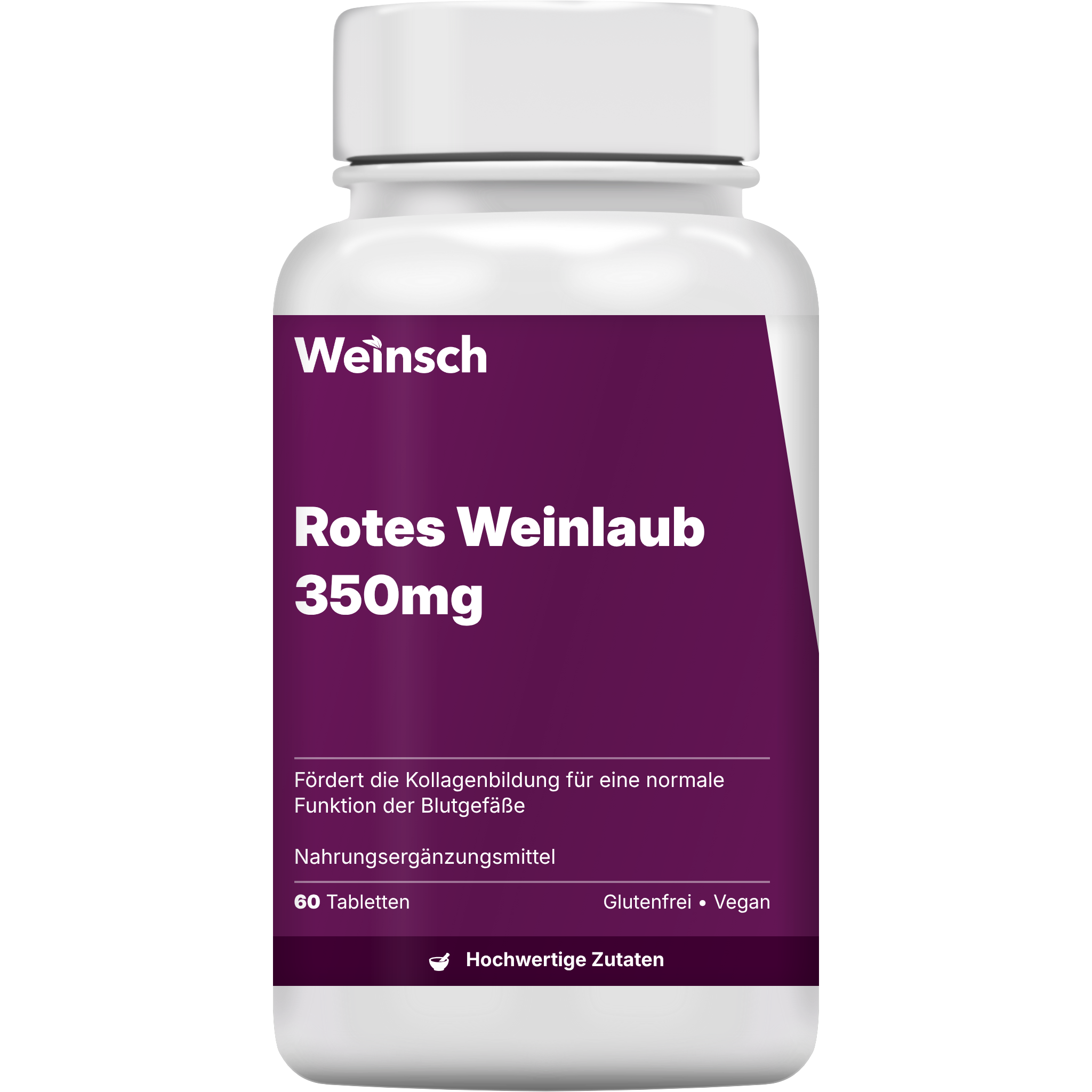 Rotes weinlaub 350mg verpackung flasche.png